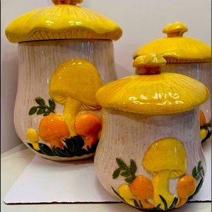 🔥 Vintage Mushroom jars
